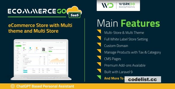 eCommerceGo SaaS v3.0 – eCommerce Store with Multi theme and Multi Store – nulled