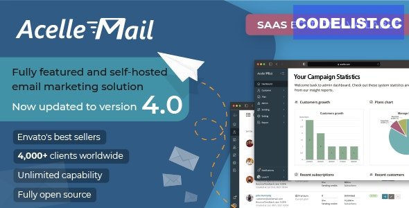 Acelle 4.0.26 – Email Marketing Web Application – nulled