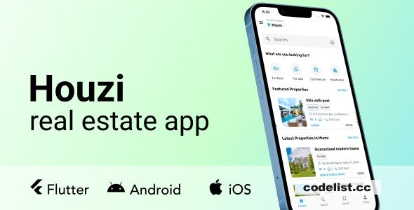 Houzi real estate app v1.3.8