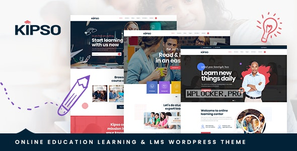 Kipso v1.2.6 – Education LMS WordPress Theme