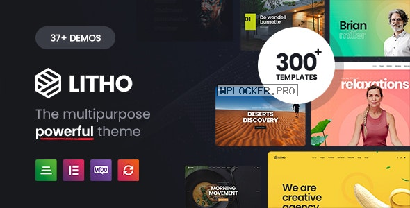 Litho v2.1 – Multipurpose Elementor WordPress Theme