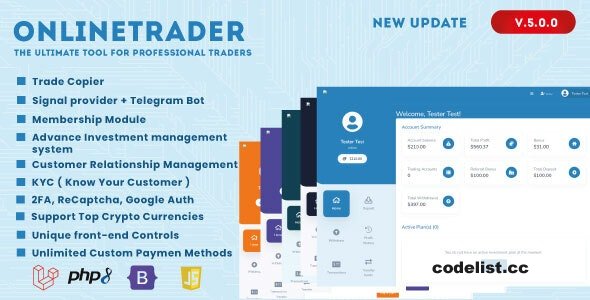 OnlineTrader v5.0.7 – The ultimate tool for professional traders – nulled