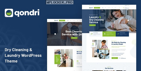 Qondri v1.2.4 – Dry Cleaning & Laundry Services WordPress Theme