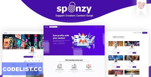 Sponzy v5.1 – Support Creators Content Script