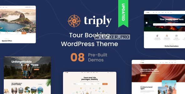 Triply v2.3.4 – Tour Booking WordPress Theme