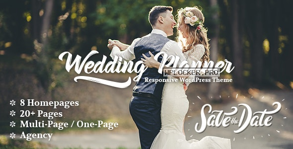 Wedding Planner v6.0 – Responsive WordPress Theme