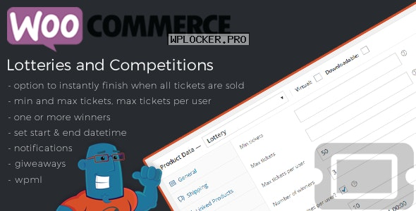 WooCommerce Lottery v2.2.1 – Prizes and Lotteries
