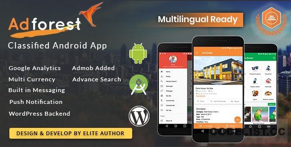 AdForest v4.0.8 – Classified Native Android App