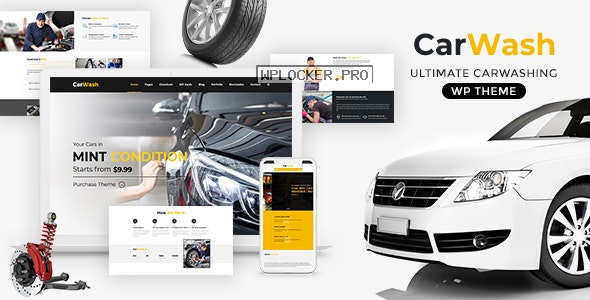 Car Wash v2.8 – Auto Spa WordPress Theme