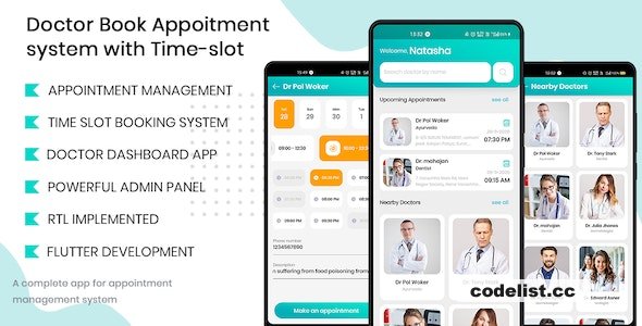 Doctor Finder v8.0 – Appointment Booking With Time-slot app