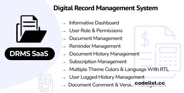 DRMS SaaS v1.4 – Digital Record Management System