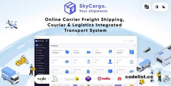 SkyCargo – An Integrated Transportation System for Freight Shipping, Courier Services, and Logistics