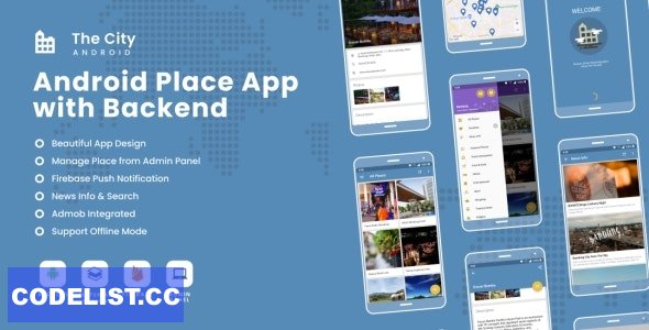 The City v7.4 – Place App with Backend