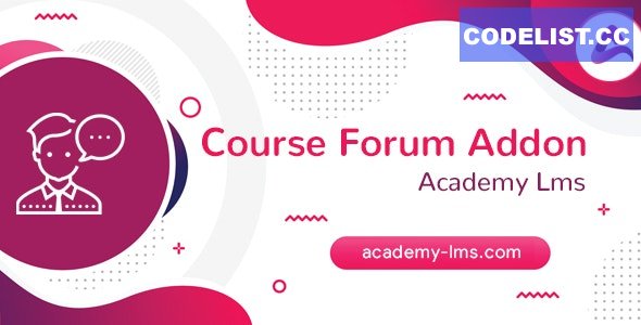 Academy LMS Course Forum Addon v1.3