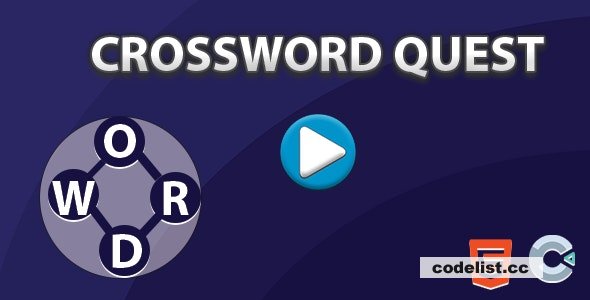 Crossword Quest – Html5 Game