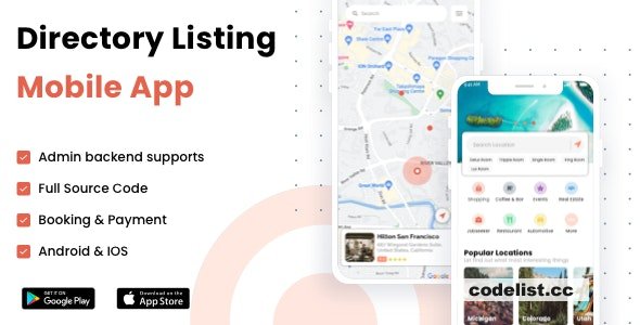 Listar FluxPro v1.2.9 – Flutter mobile directory listing & booking – WordPress Backend