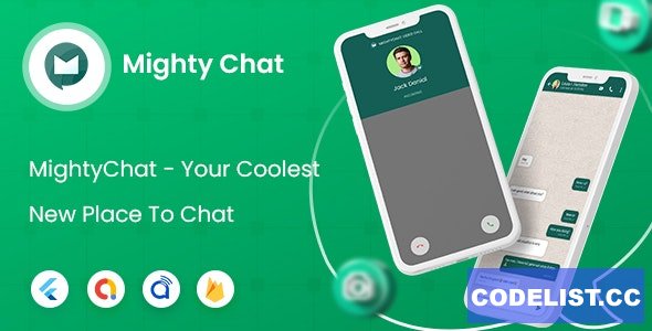 MightyChat v4.6.3 – Chat App With Firebase Backend + Agora.io