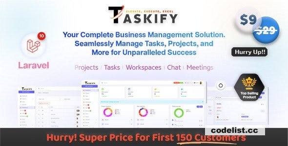 Taskify v1.0.4 – Project Management – Task Management & Productivity Tool