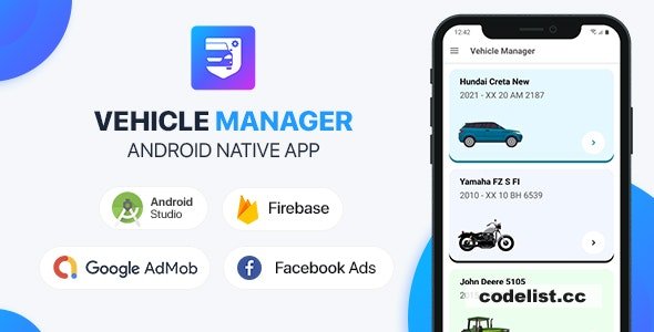 Vehicle Manager with Php Backend – Android (Kotlin) v1.6
