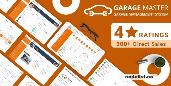 Garage Master v3.0.5 – Garage Management System – nulled