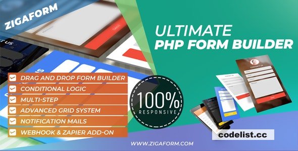 Zigaform v6.0.9 – PHP Form Builder – Contact & Survey